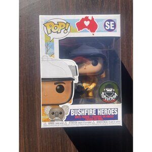 Bushfire Heroes Funko POP #SE PopCultcha Exclusive - Firefighter
